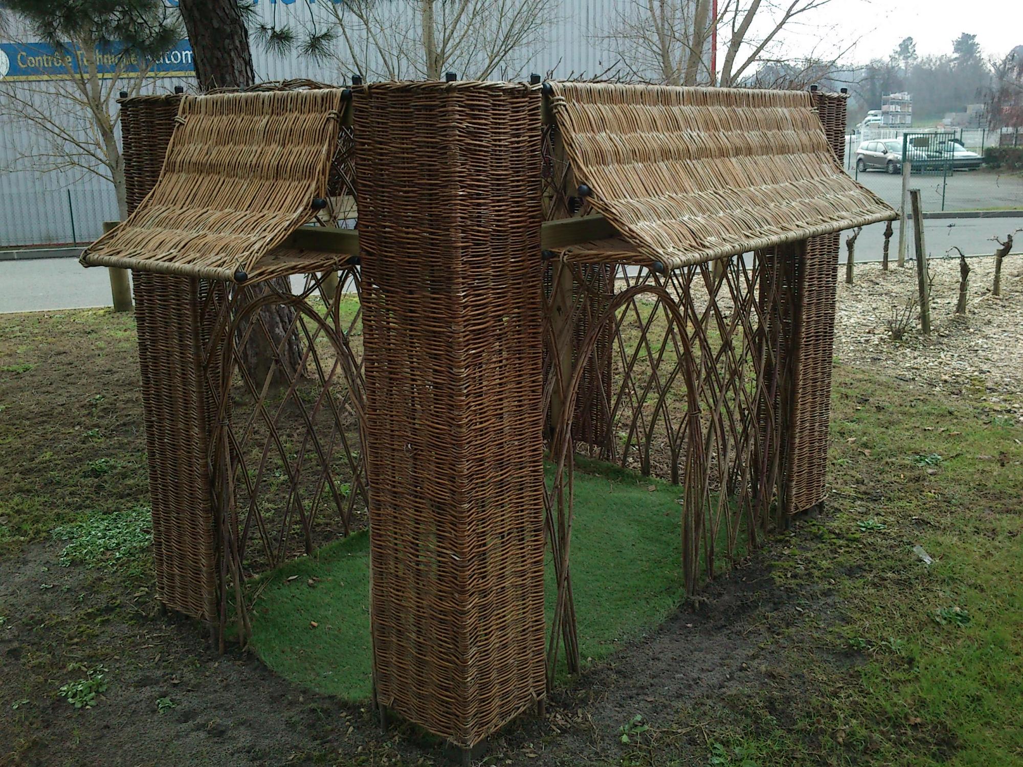 Cabane en kit 'Green hut' - Osier Vivant